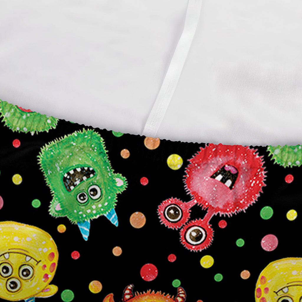 Little Monster Pattern Print Sofa Cover