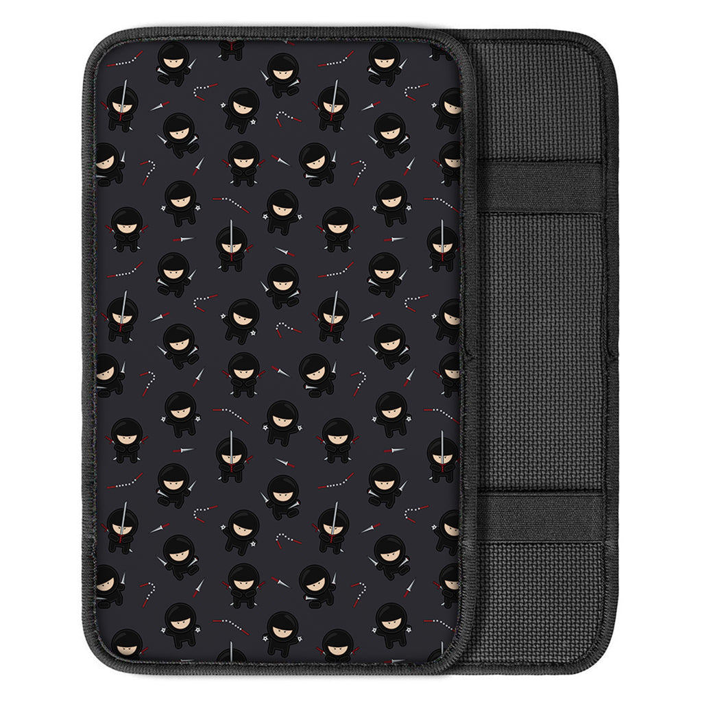Little Ninja Pattern Print Car Center Console Cover