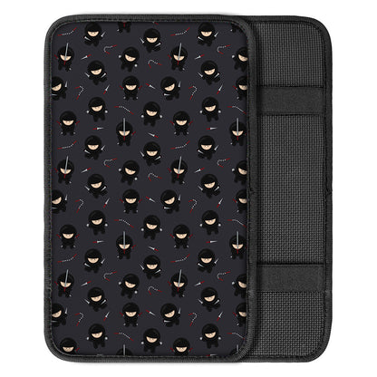 Little Ninja Pattern Print Car Center Console Cover