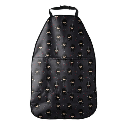 Little Ninja Pattern Print Car Seat Organizers