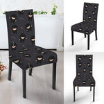 Little Ninja Pattern Print Dining Chair Slipcover