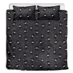 Little Ninja Pattern Print Duvet Cover Bedding Set