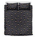 Little Ninja Pattern Print Duvet Cover Bedding Set
