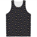 Little Ninja Pattern Print Men's Tank Top