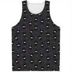 Little Ninja Pattern Print Men's Tank Top