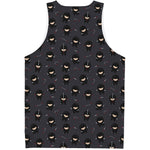 Little Ninja Pattern Print Men's Tank Top