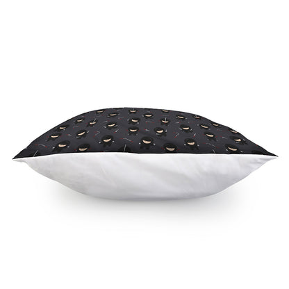 Little Ninja Pattern Print Pillow Cover