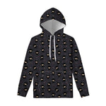 Little Ninja Pattern Print Pullover Hoodie