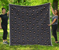 Little Ninja Pattern Print Quilt