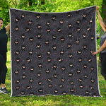 Little Ninja Pattern Print Quilt