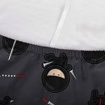 Little Ninja Pattern Print Sofa Cover