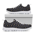 Little Ninja Pattern Print White Running Shoes