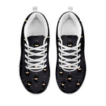 Little Ninja Pattern Print White Sneakers
