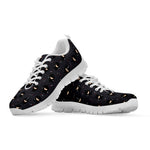 Little Ninja Pattern Print White Sneakers
