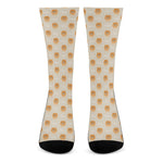 Little Pomeranian Pattern Print Crew Socks