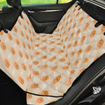 Little Pomeranian Pattern Print Pet Car Back Seat Cover