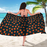 Little Pumpkin Pattern Print Beach Sarong Wrap
