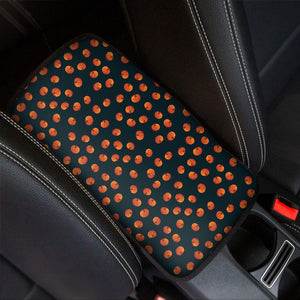 Little Pumpkin Pattern Print Car Center Console Cover