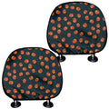 Little Pumpkin Pattern Print Car Headrest Covers
