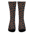 Little Pumpkin Pattern Print Crew Socks
