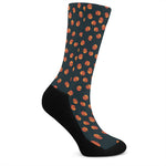 Little Pumpkin Pattern Print Crew Socks