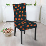 Little Pumpkin Pattern Print Dining Chair Slipcover