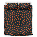 Little Pumpkin Pattern Print Duvet Cover Bedding Set