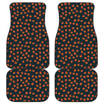 Little Pumpkin Pattern Print Front and Back Car Floor Mats