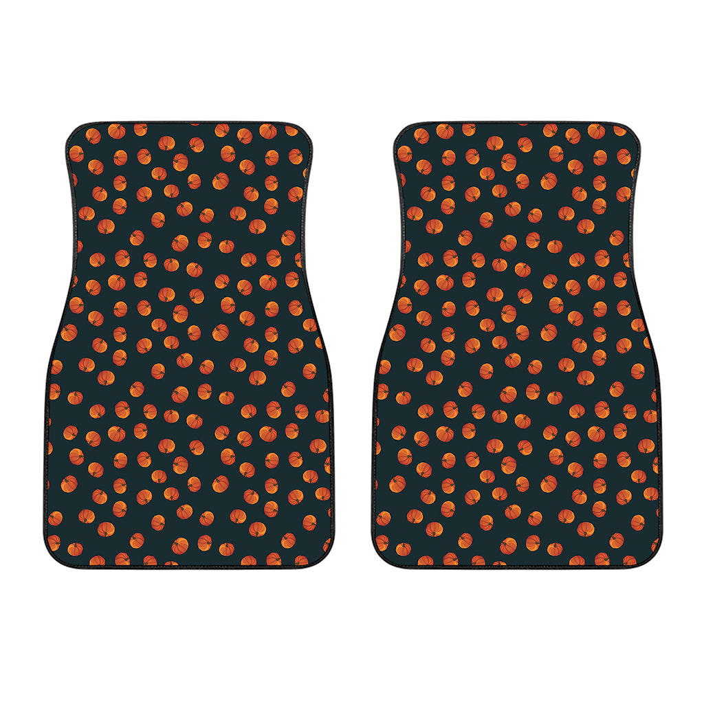 Little Pumpkin Pattern Print Front Car Floor Mats
