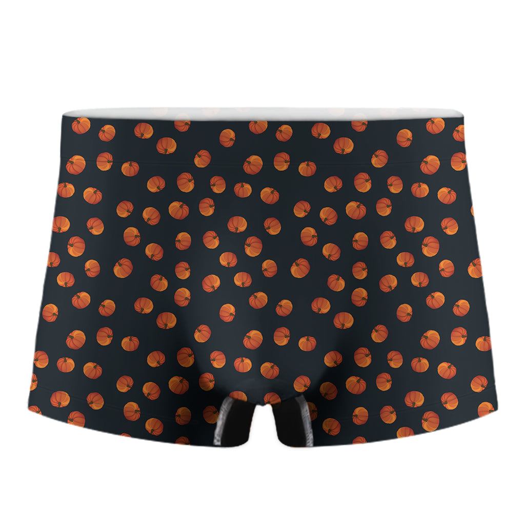 Little Pumpkin Pattern Print Men's Boxer Briefs