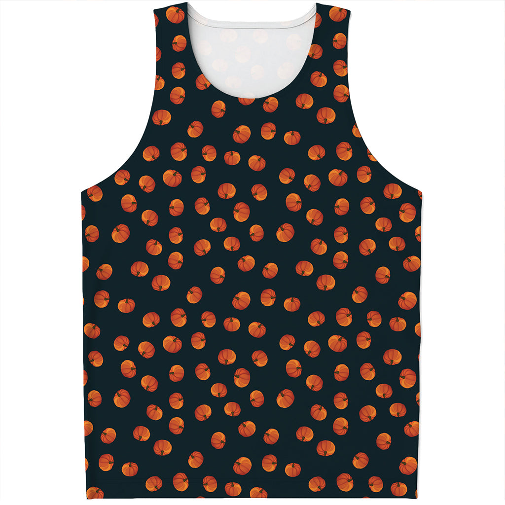 Little Pumpkin Pattern Print Men's Tank Top