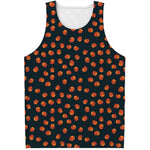 Little Pumpkin Pattern Print Men's Tank Top