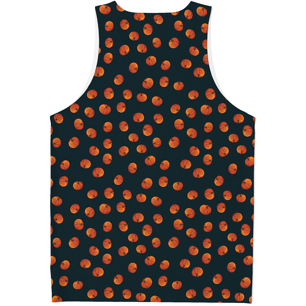 Little Pumpkin Pattern Print Men's Tank Top