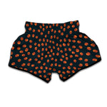 Little Pumpkin Pattern Print Muay Thai Boxing Shorts