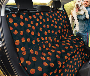 Little Pumpkin Pattern Print Pet Car Back Seat Cover