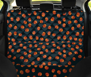 Little Pumpkin Pattern Print Pet Car Back Seat Cover