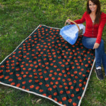 Little Pumpkin Pattern Print Quilt