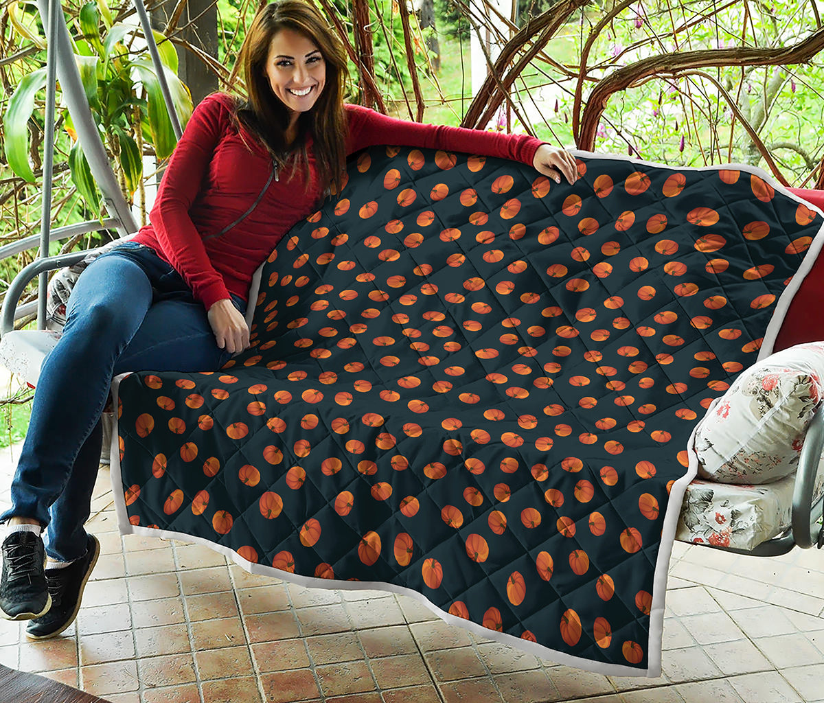 Little Pumpkin Pattern Print Quilt