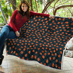 Little Pumpkin Pattern Print Quilt