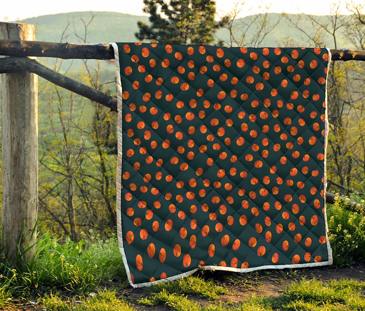 Little Pumpkin Pattern Print Quilt