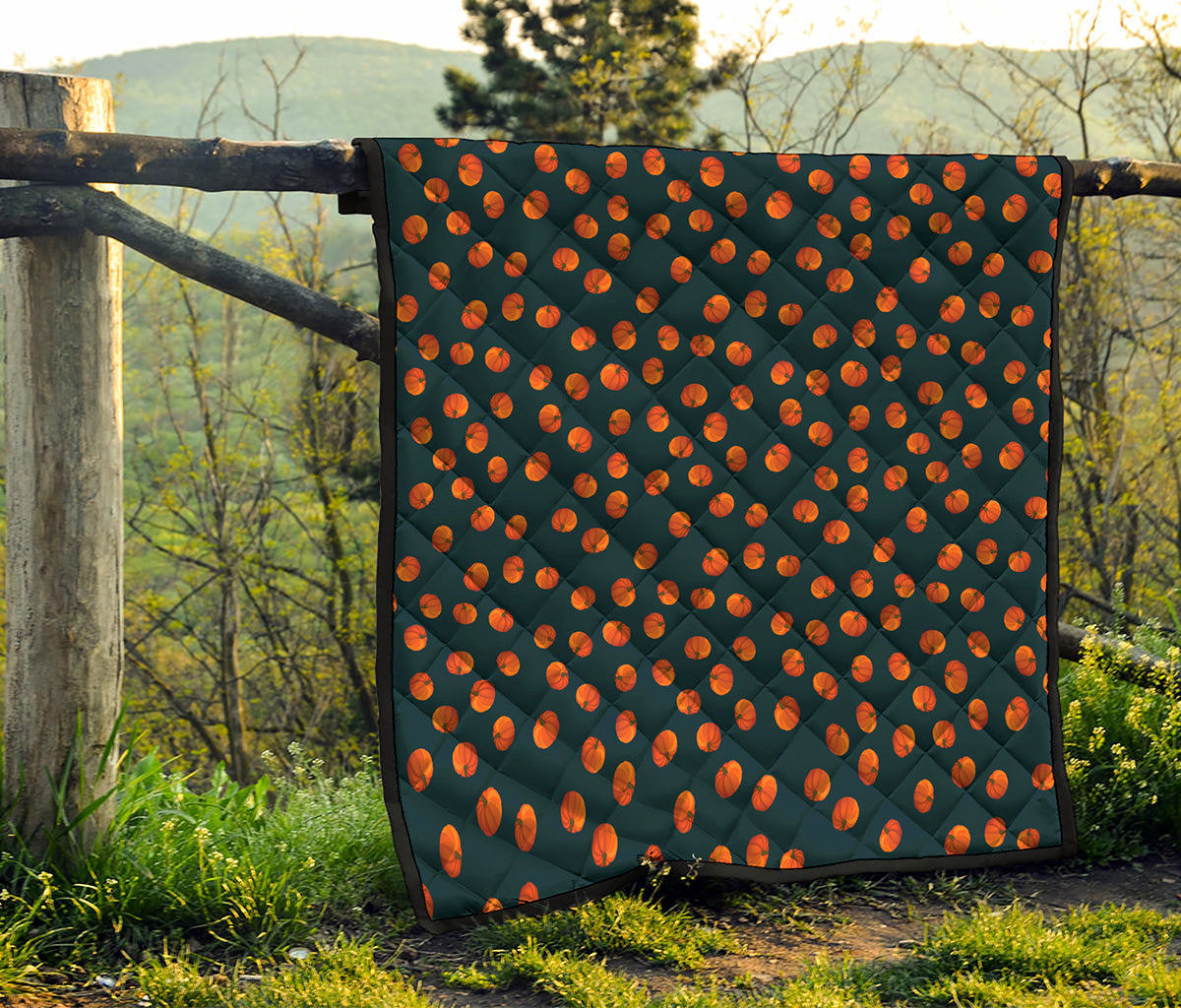 Little Pumpkin Pattern Print Quilt