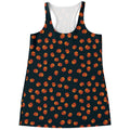Little Pumpkin Pattern Print Women's Racerback Tank Top