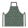 Little Purple Eggplant Pattern Print Apron