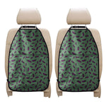 Little Purple Eggplant Pattern Print Car Seat Organizers
