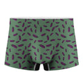 Little Purple Eggplant Pattern Print Men's Boxer Briefs