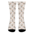 Little Rat Pattern Print Crew Socks