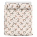 Little Rat Pattern Print Duvet Cover Bedding Set