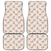 Little Rat Pattern Print Front and Back Car Floor Mats