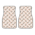 Little Rat Pattern Print Front Car Floor Mats