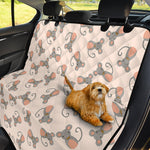 Little Rat Pattern Print Pet Car Back Seat Cover